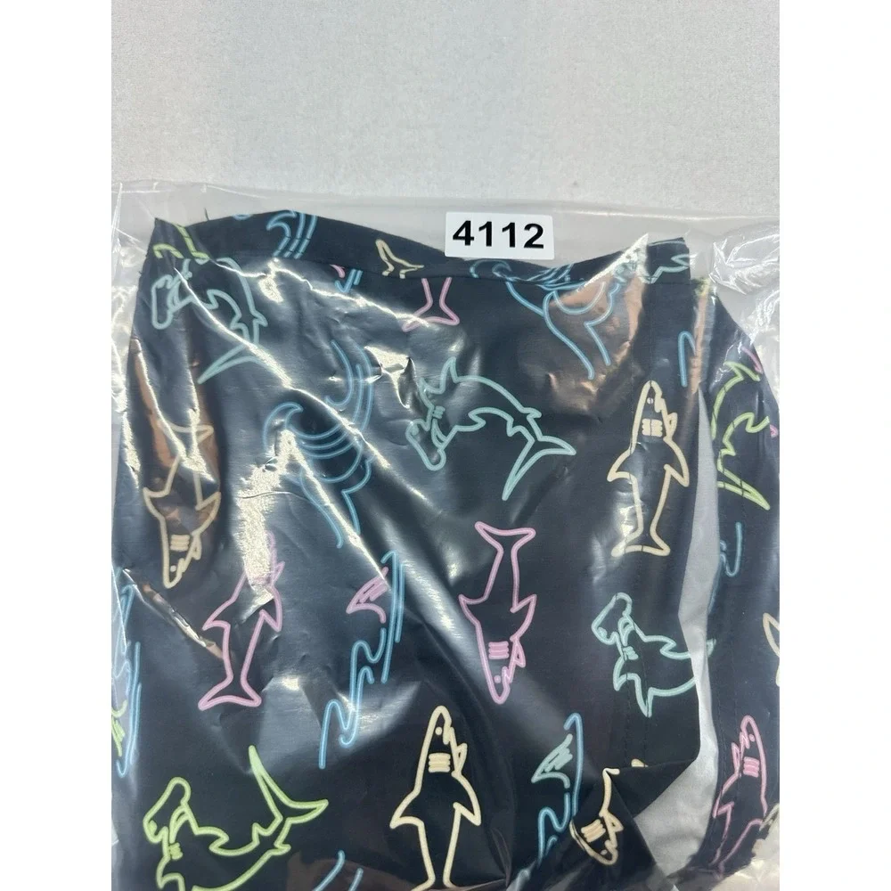 Member's Mark Men's Resort Swim‎ Trunks Small  Dolphin & Alligator Print